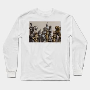 The Battle Rages On - 1 - The Macro Isolation Series Long Sleeve T-Shirt